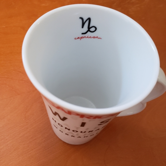 Tall Capricorn coffee cup - Picture 2 of 4